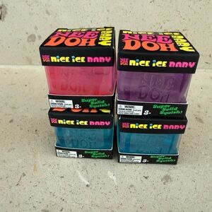*NEW* NeeDoh Nice Ice Baby. Set of 4